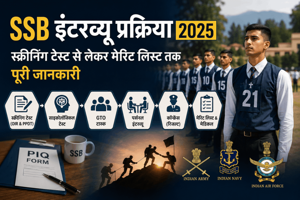 SSB INTERVIEW IN HINDI